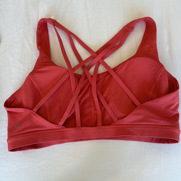 Lululemon Sports Bra- Pink - Picture 2 of 3